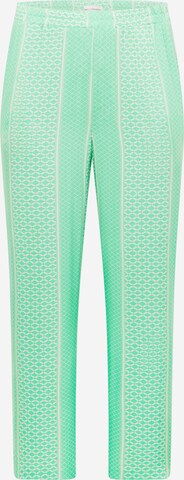 Wide Leg Pantalon 'Marrakesh' ONLY Carmakoma en vert : devant