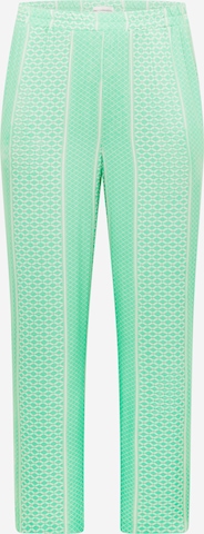 ONLY Carmakoma - Pierna ancha Pantalón 'Marrakesh' en verde: frente