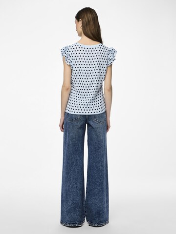 PIECES T-Shirt 'PCLuna' in Blau