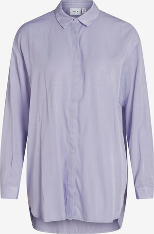 VILA - Blusa 'Silla' em roxo: frente