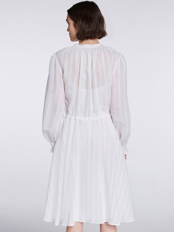 SET Košilové šaty – bílá