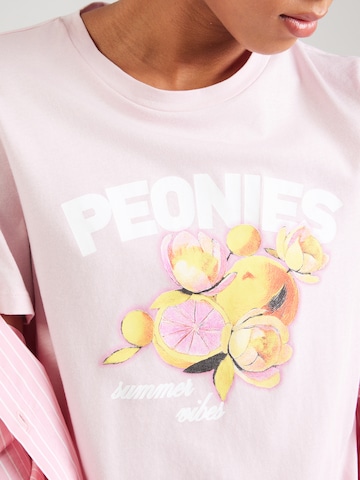 PIECES Μπλουζάκι 'PCBUDDY' σε ροζ