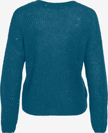 VILA Sweater 'NAJLA' in Blue