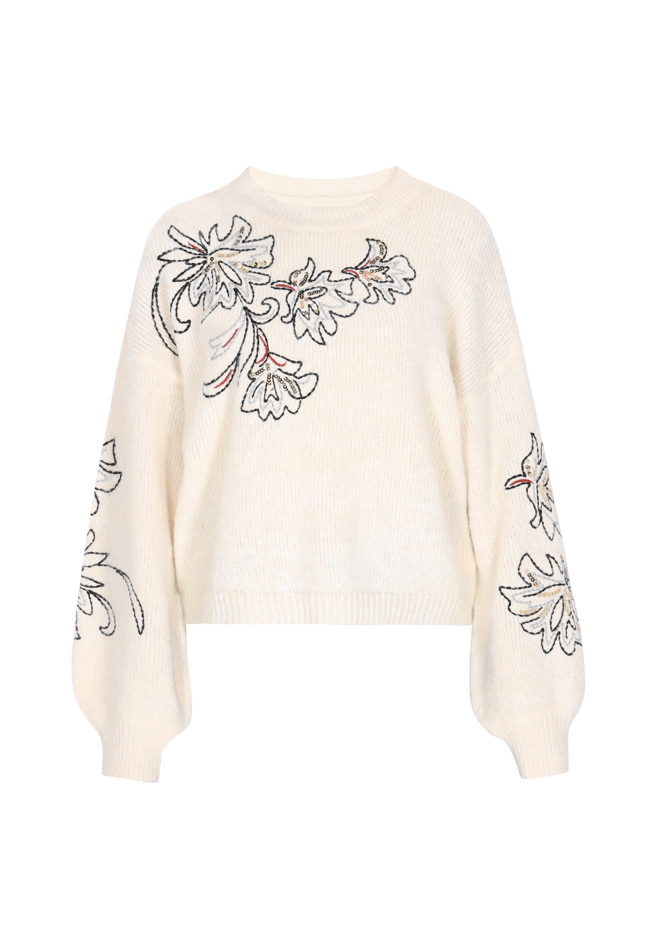 Pull-over usha FESTIVAL en beige : devant