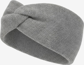 styleBREAKER Headband 'Feinstrick Stirnband Twist Knoten' in Grey: front