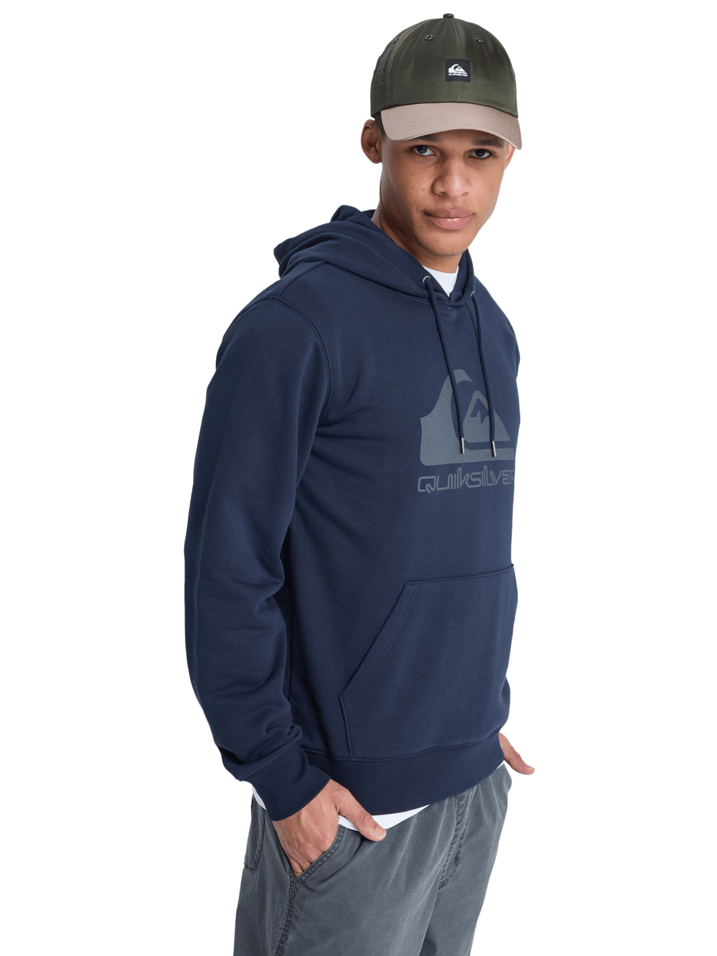QUIKSILVER Sport sweatshirt i blå