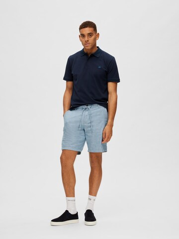 SELECTED HOMME Regular Shorts 'Brody' in Blau