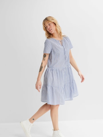 bonprix Tunika-Kleid in Blau
