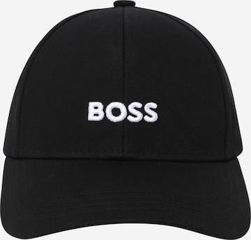 BOSS Black Cap 'Sky' in Black: front