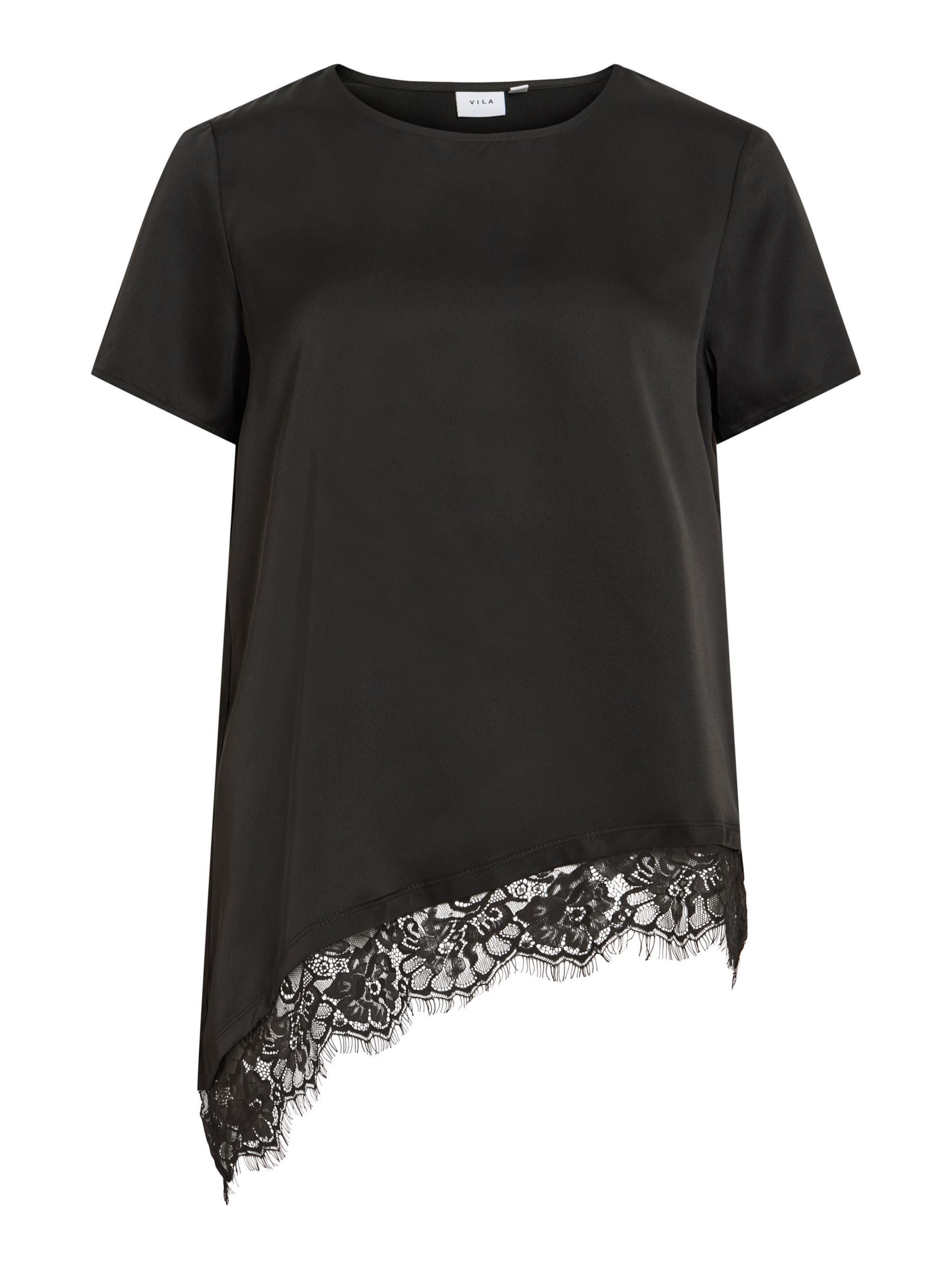 VILA Shirt 'VIEllette' in Black: front