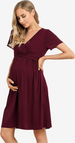 Yesfashion Kleid in Rot: Vorderseite