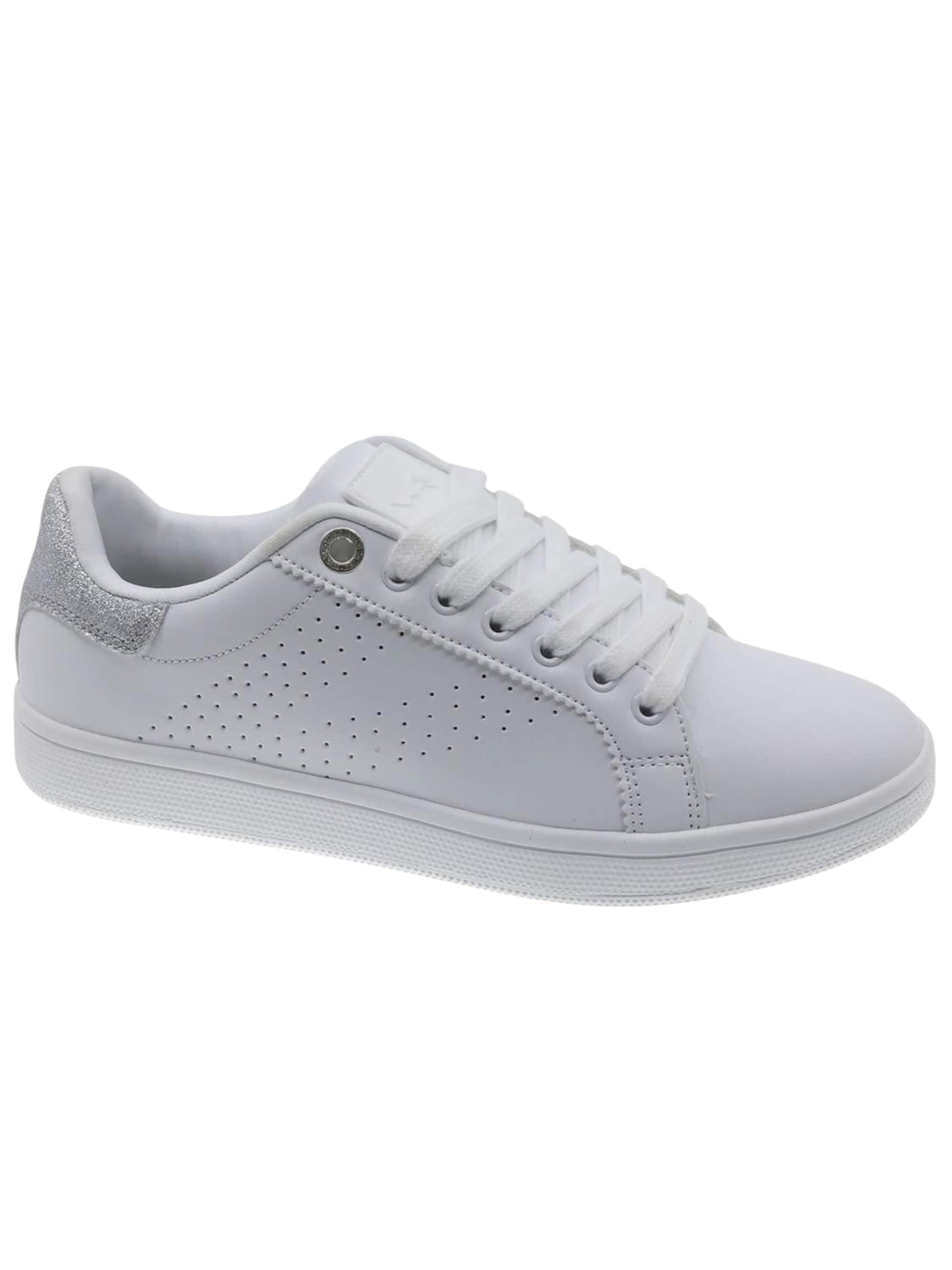 Sneaker bassa di Beppi in bianco: frontale