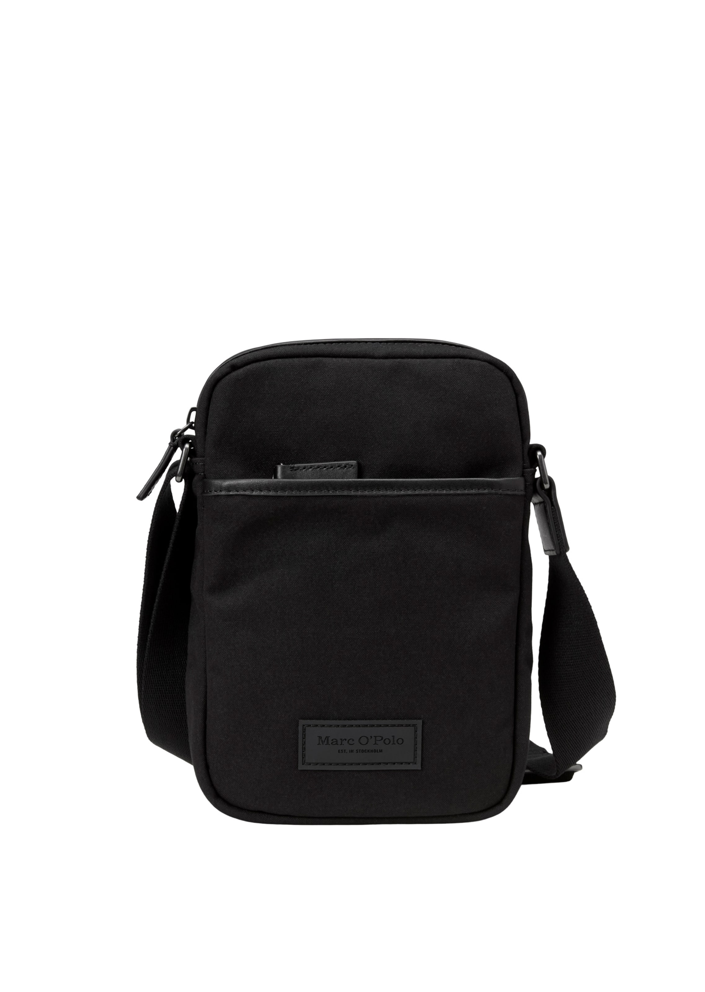 Sac à bandoulière Marc O'Polo en noir : devant
