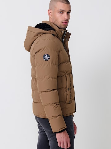 KOROSHI Winter Jacket in Brown