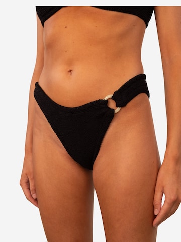 Billie Swim - Braga de bikini 'Biarritz Crinkle Bottom' en negro