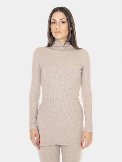 Thinking MU Trui 'Ivy' in XS in de kleur Beige, Productweergave