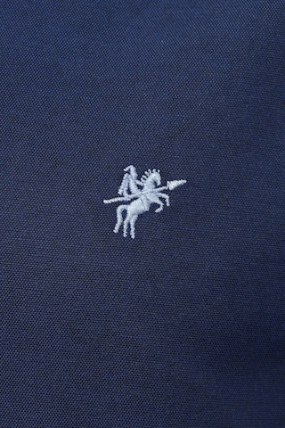 DENIM CULTURE Regular Fit Skjorte 'Jon' i blå