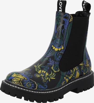 Palado by Sila Sahin Chelsea Boots 'Dedej' in Schwarz: Vorderseite