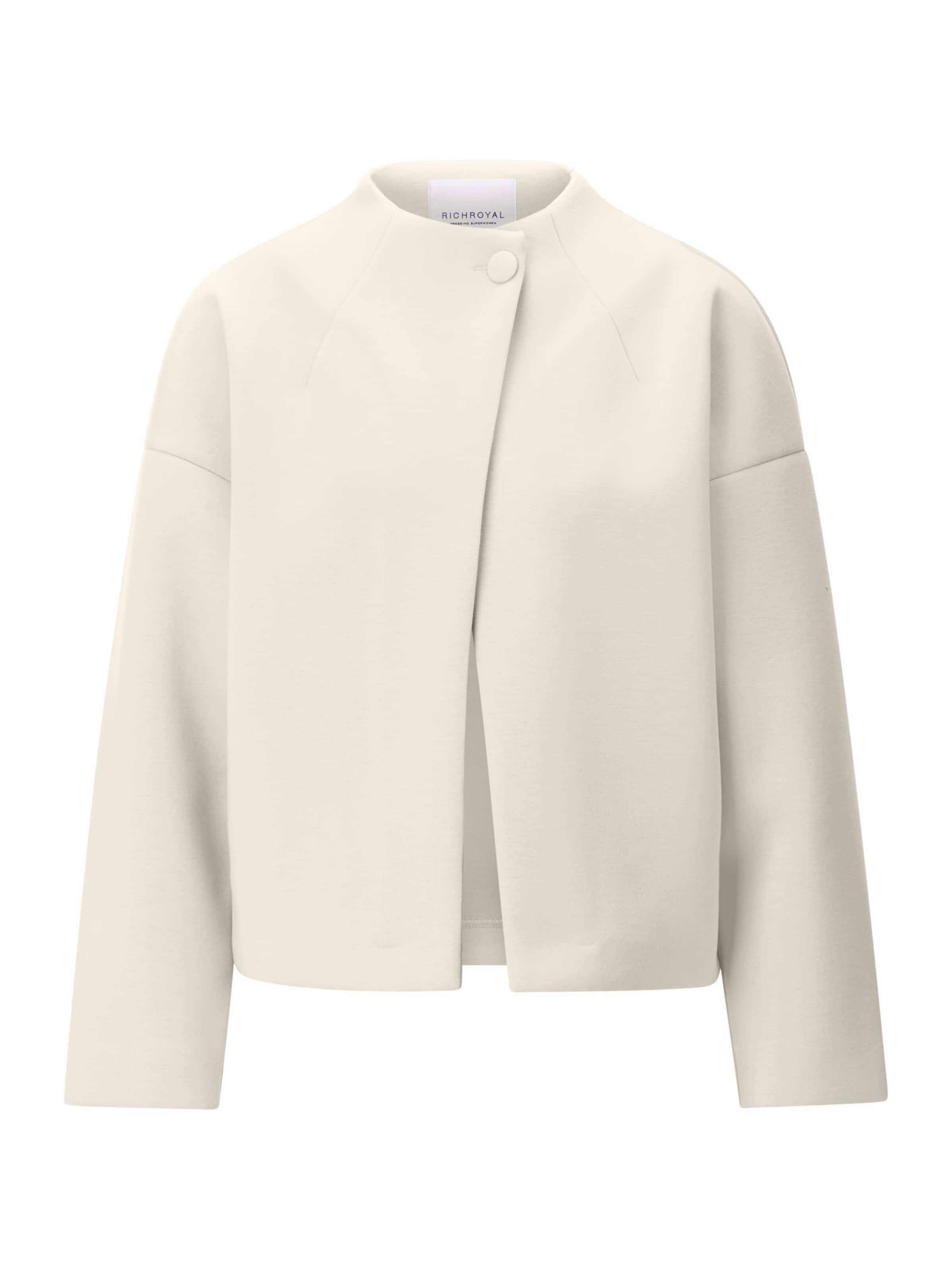 Rich & Royal Kevad-sügisjope, värv valge: eest vaates