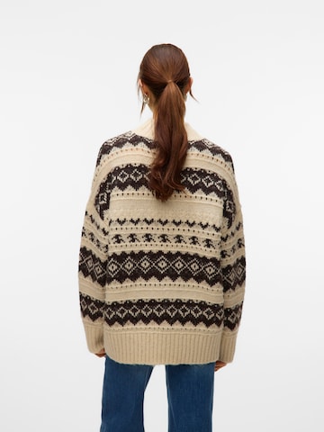VERO MODA Trui 'VMAMPLE' in Beige