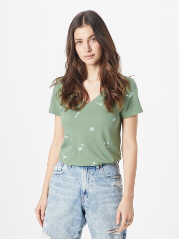 T-shirt GAP en vert : devant