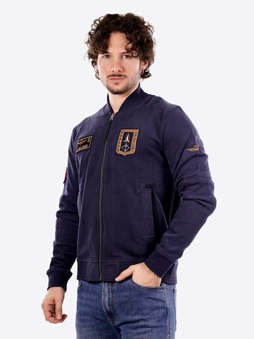 Giacca di felpa di Aeronautica Militare in blu