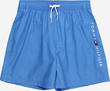 Tommy Hilfiger Underwear Plavecké šortky – modrá: přední strana