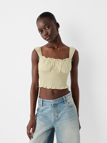 Bershka Top in Grün: predná strana