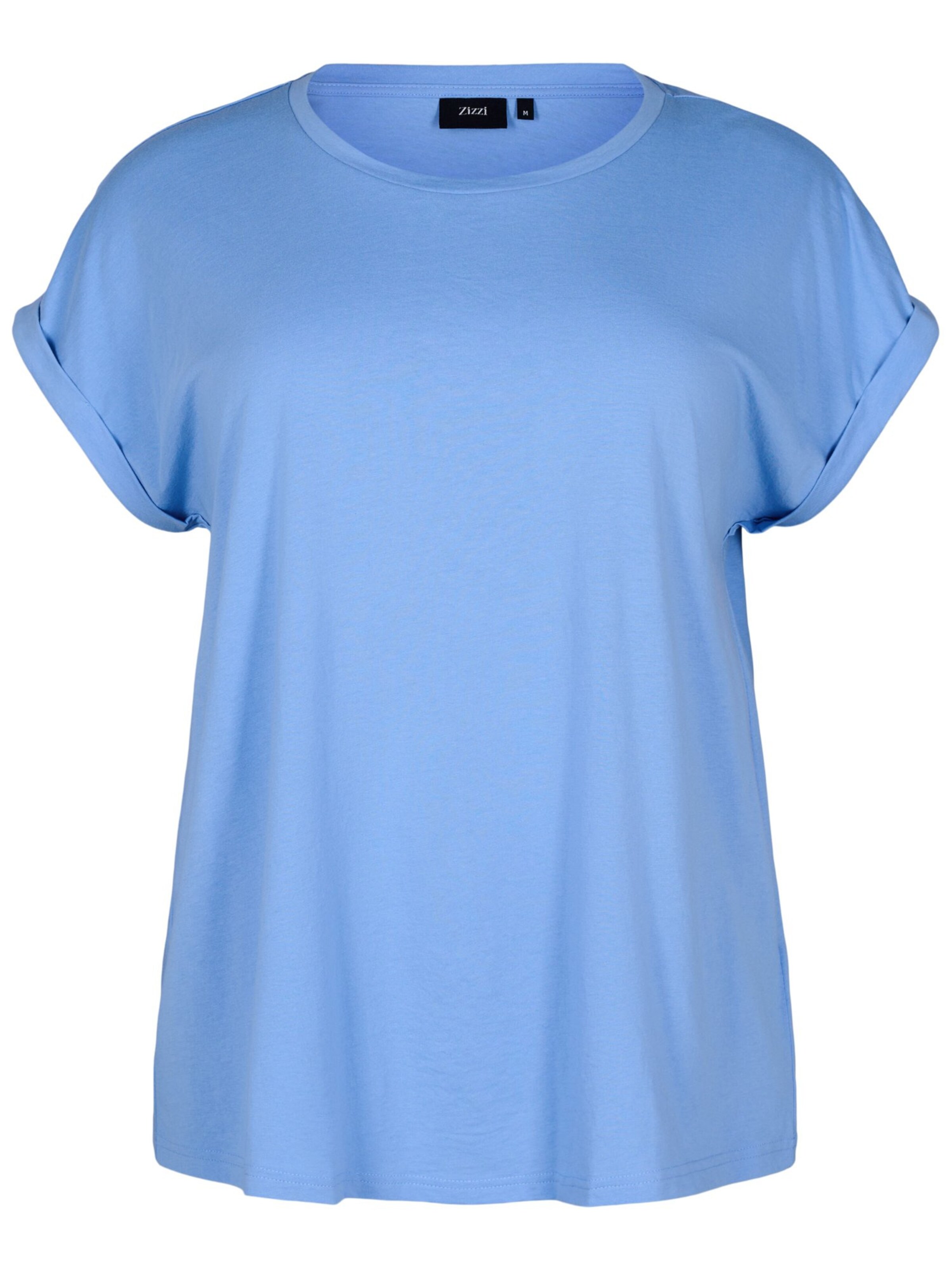 Zizzi Tričko 'MKATJA' - Modrá