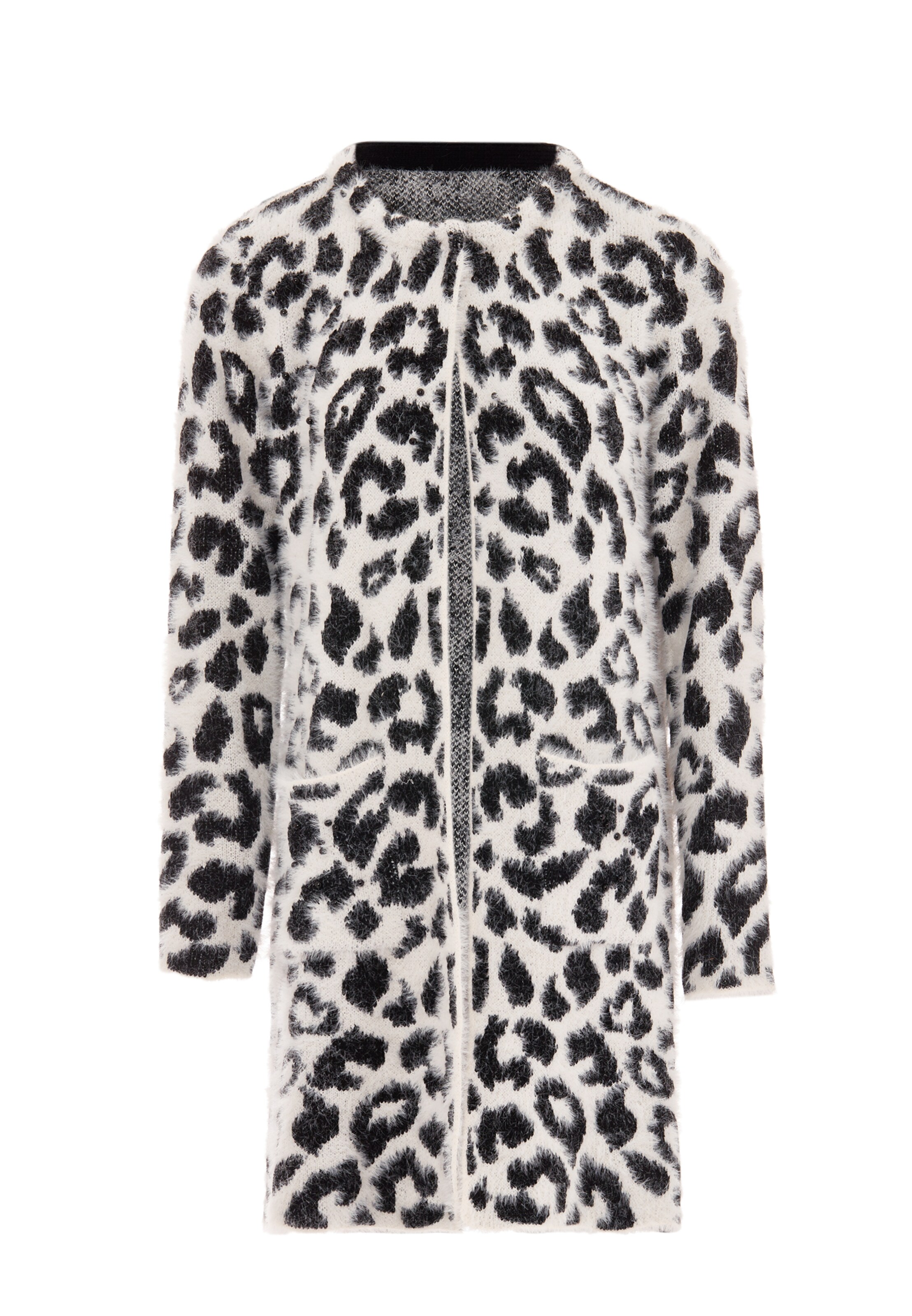 balta faina Kardiganas: priekis