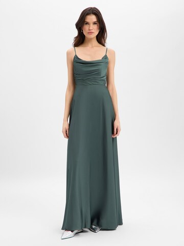 Marie Lund Kleid in Grün: Vorderseite