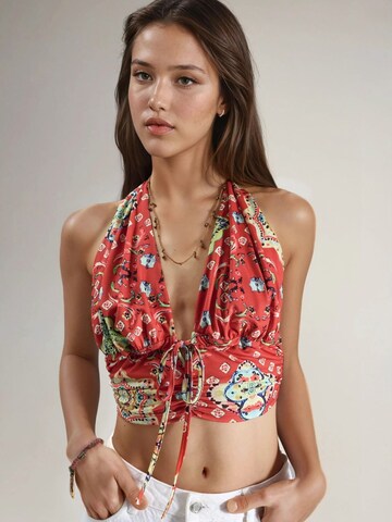 Hiccup Top in Red: front
