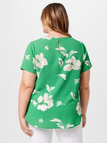 ONLY Carmakoma Blouse in Groen