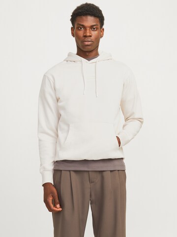 JACK & JONES Sweatshirt 'JJHAKKAI' i beige: forside