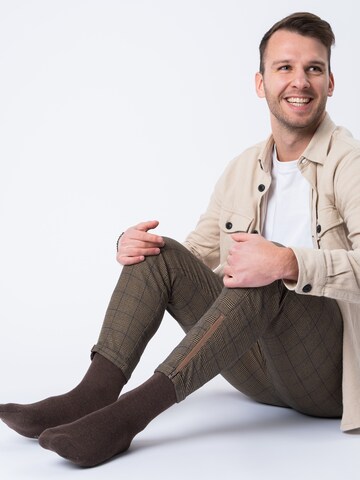 Occulto Socken 'Götz' in Schwarz
