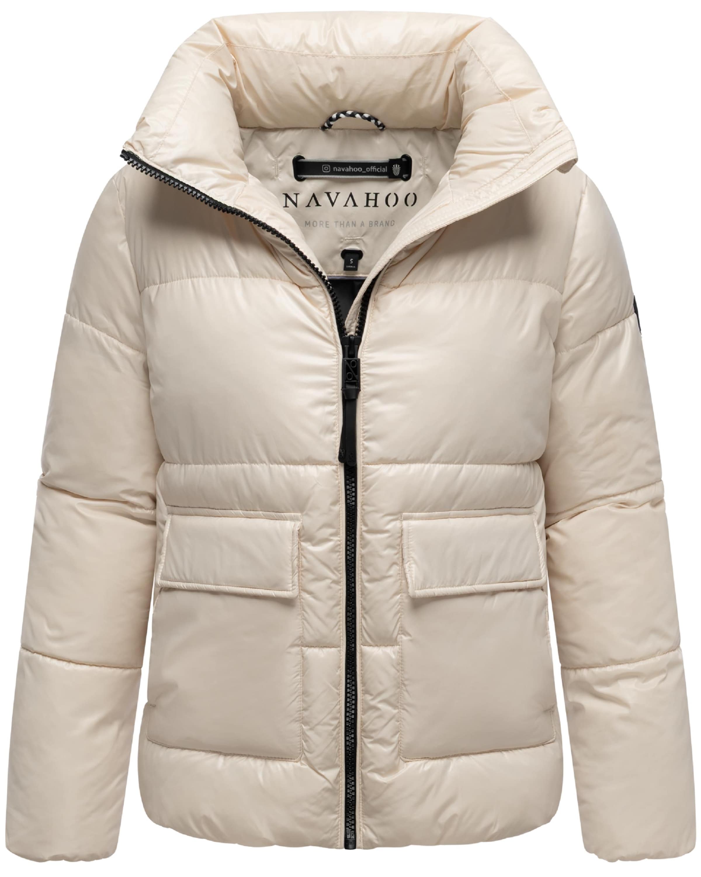 Veste d’hiver 'Eispracht 14' NAVAHOO en beige : devant