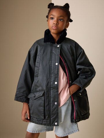 Next Jacke in Schwarz: Vorderseite