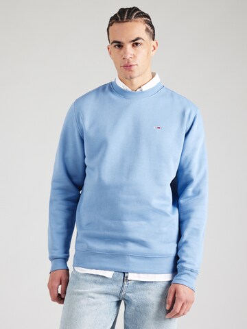 mėlyna Tommy Jeans Megztinis be užsegimo: priekis