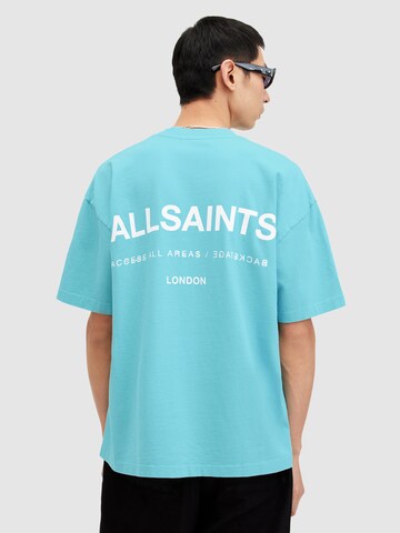 AllSaints Shirt 'ACCESS' in Blauw: voorkant