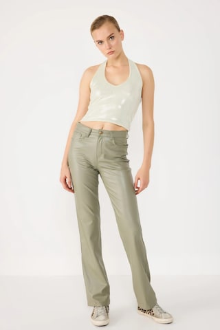 No Matter What Top in Beige