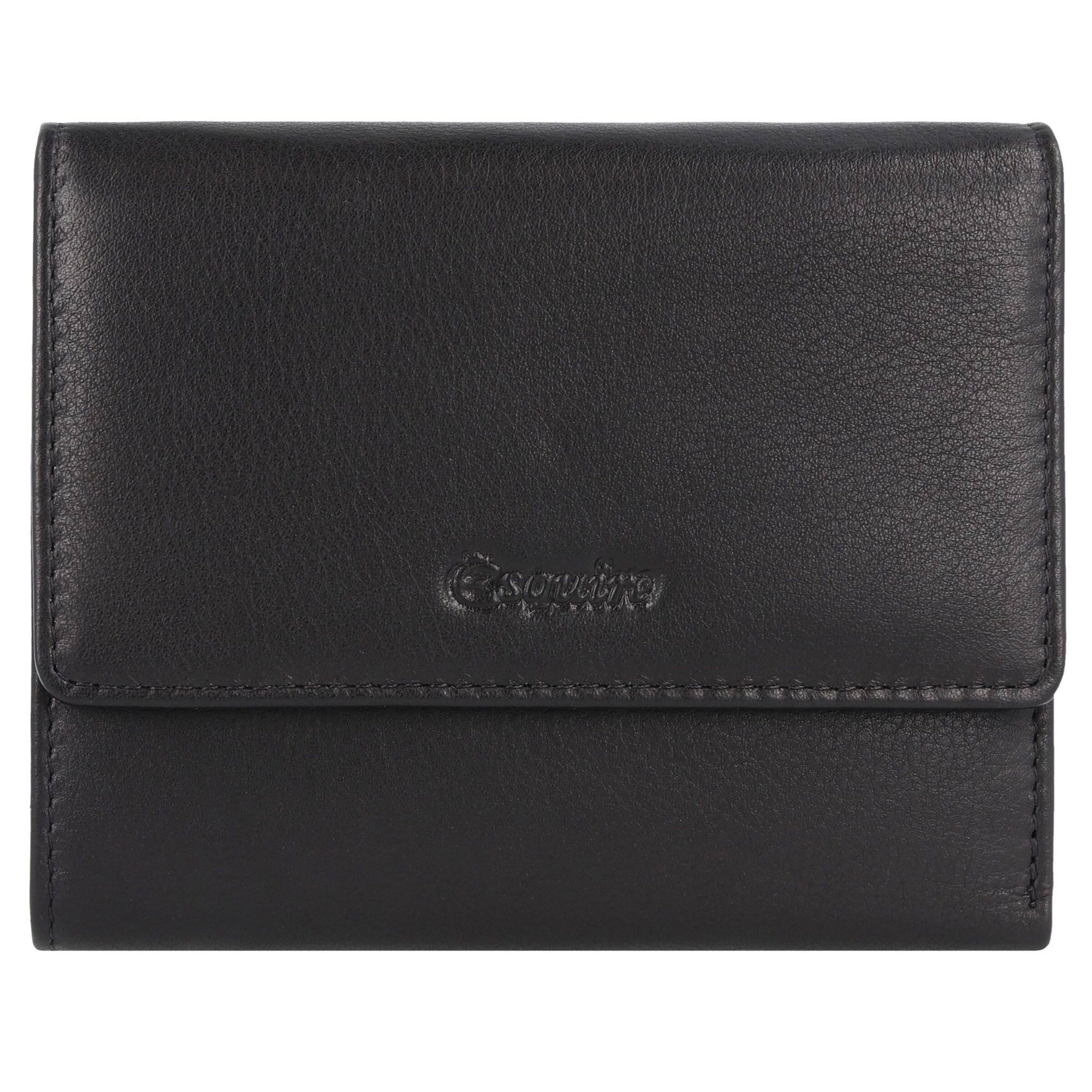 Esquire Wallet 'Viktoria' in Black: front