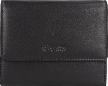 Esquire Wallet 'Viktoria' in Black: front