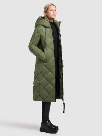 khujo Winter Coat 'Cilia' in Green