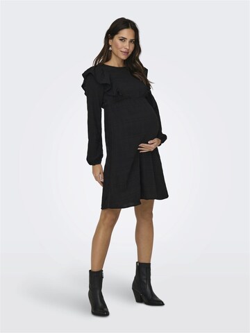 Only Maternity Kleid in Schwarz