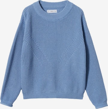 MANGO KIDS Sweater 'Royal' in Blue: front