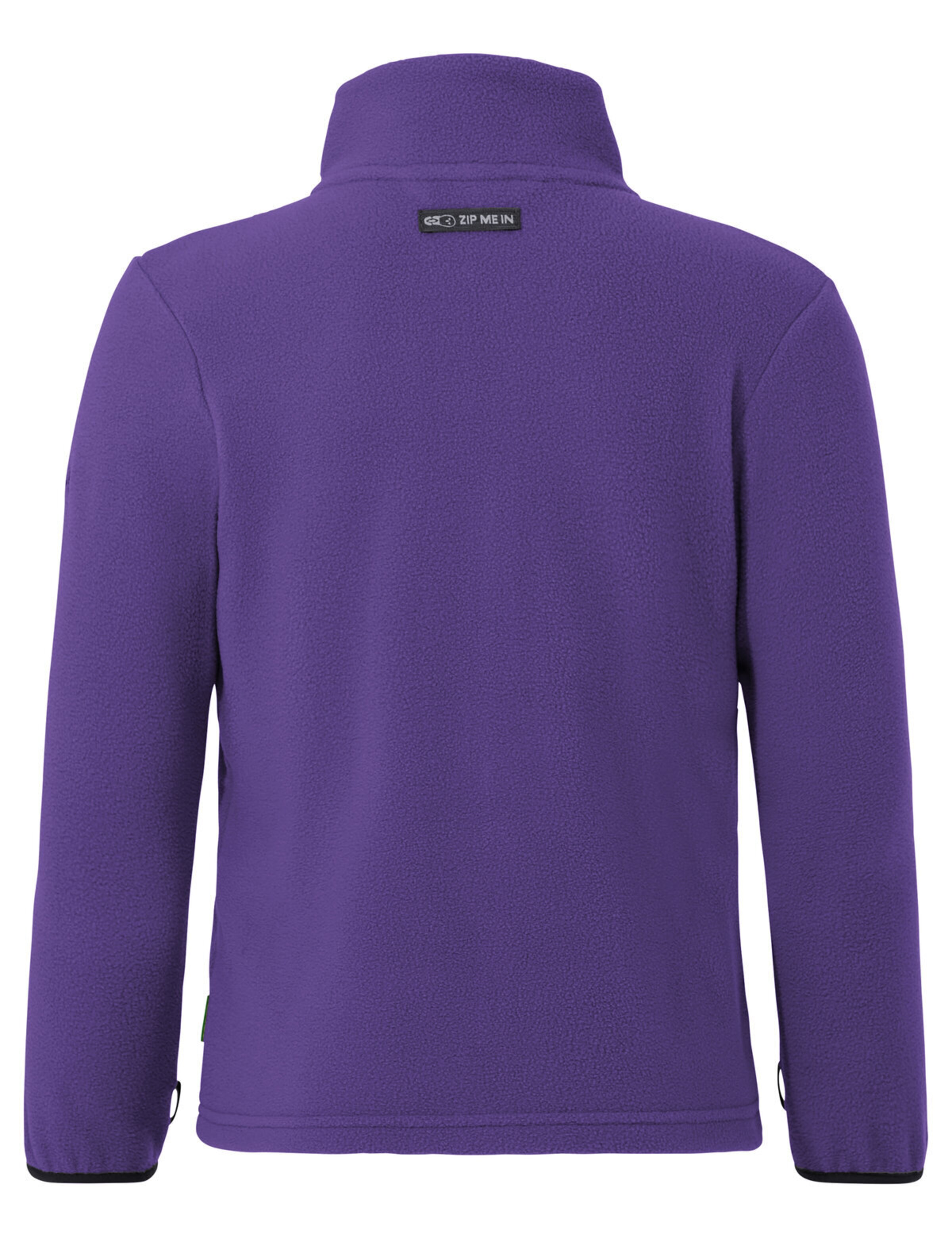 VAUDE Athletic fleece jacket 'Pulex II' in Purple