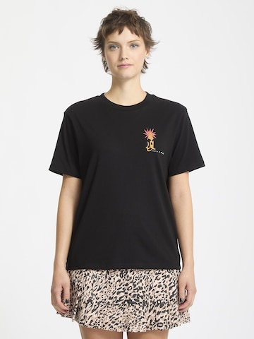 T-shirt 'RADICAL DAZE UP' Volcom en noir : devant
