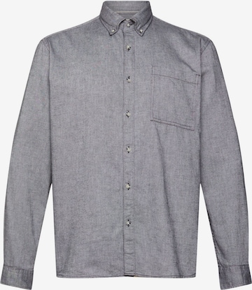 EDC BY ESPRIT Button Up Shirt in Grey: front