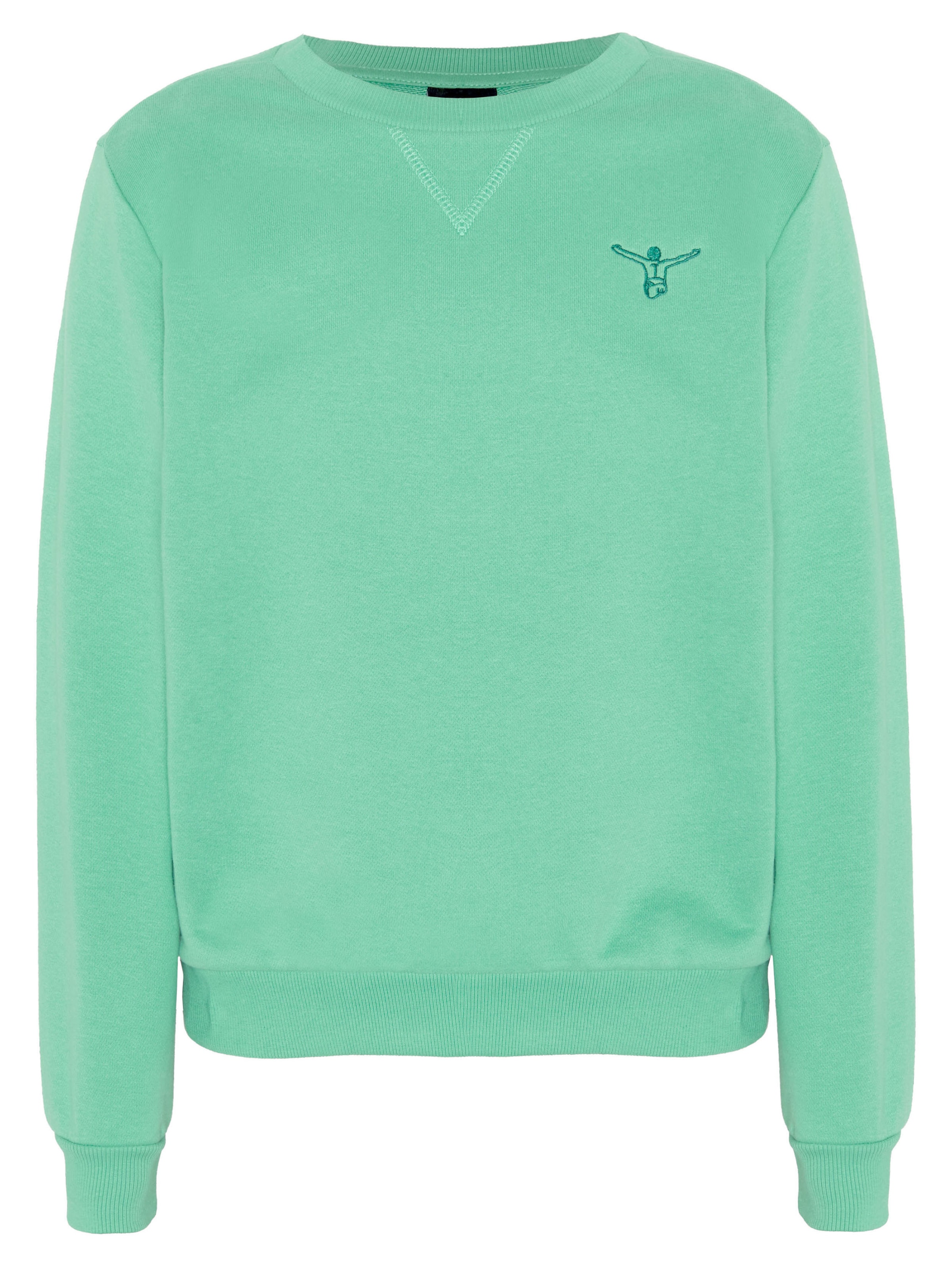 CHIEMSEE Sweatshirt in Green: front