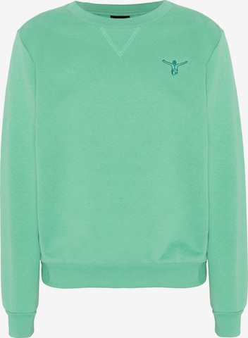 CHIEMSEE Sweatshirt in Green: front